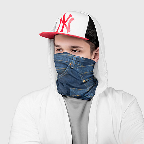 Бандана Джинсовка jeans / 3D-принт – фото 2