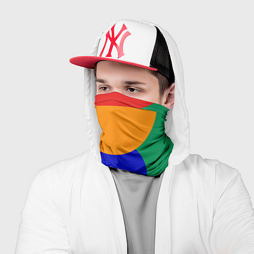 Бандана Абстракция - геометрические фигуры / 3D-принт – фото 2