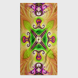 Бандана-труба Яркий фрактальный узор, цвет: 3D-принт — фото 2