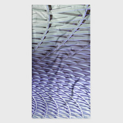 Бандана-труба Ребристая абстрактная поверхность, цвет: 3D-принт — фото 2