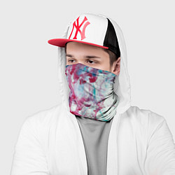 Бандана-труба Абстрактный красочный дым, цвет: 3D-принт — фото 2