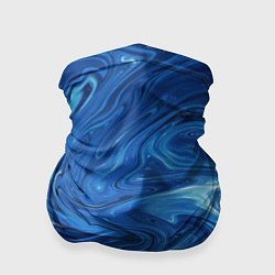 Бандана-труба Волновые разводы на поверхности воды, цвет: 3D-принт