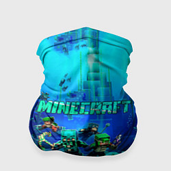Бандана-труба Minecraft water, цвет: 3D-принт