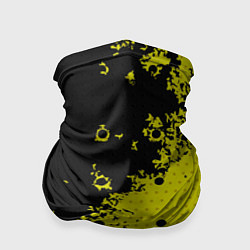 Бандана-труба Black & Yellow, цвет: 3D-принт