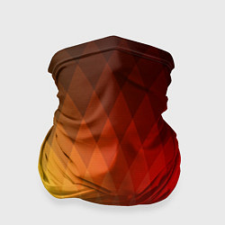 Бандана-труба Радужные ромбы, цвет: 3D-принт