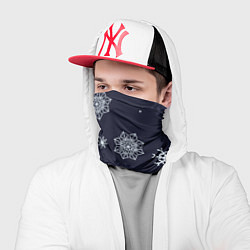 Бандана-труба Снежная ночь, цвет: 3D-принт — фото 2