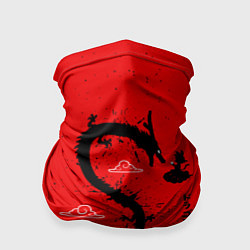 Бандана-труба Dragon Ball Гоку и дракон, цвет: 3D-принт