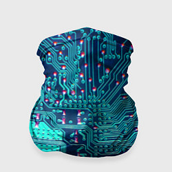 Бандана-труба Компьютерная плата, цвет: 3D-принт