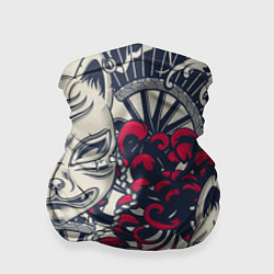 Бандана-труба Восточные маски, цвет: 3D-принт