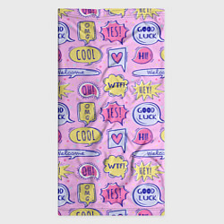 Бандана-труба Good luck, цвет: 3D-принт — фото 2
