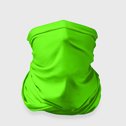 Бандана-труба Кислотный зеленый, цвет: 3D-принт