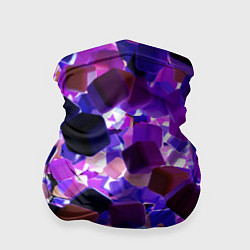 Бандана-труба Разноцветные воздушные кубики, цвет: 3D-принт