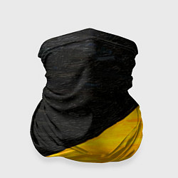 Бандана Черно-желтые масляные краски