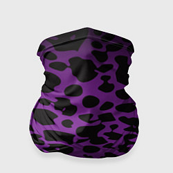 Бандана Фиолетовый леопард
