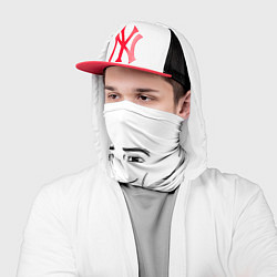 Бандана-труба Одежда Man Face Roblox, цвет: 3D-принт — фото 2