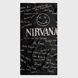 Бандана-труба Nirvana pattern, цвет: 3D-принт — фото 2