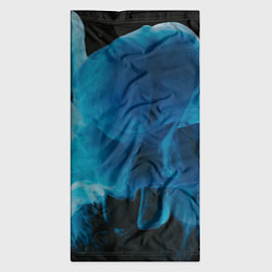 Бандана-труба Абстрактный синий дым, цвет: 3D-принт — фото 2