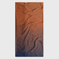 Бандана-труба Оранжево-синий дым - Хуф и Ся, цвет: 3D-принт — фото 2