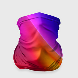 Бандана-труба Неоновая радуга, цвет: 3D-принт
