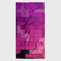 Бандана-труба Фиолетовые текстуры, цвет: 3D-принт — фото 2