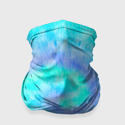Бандана-труба Тай дай морская волна, цвет: 3D-принт