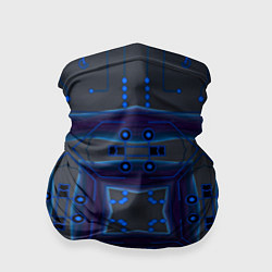 Бандана-труба Кубические волны, цвет: 3D-принт