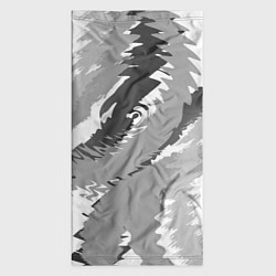 Бандана-труба Черно-белая абстрактная картина, цвет: 3D-принт — фото 2