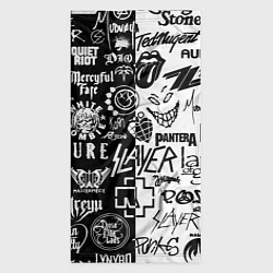 Бандана-труба Логотипы лучших рок групп, цвет: 3D-принт — фото 2