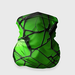 Бандана Зеленое треснутое стекло