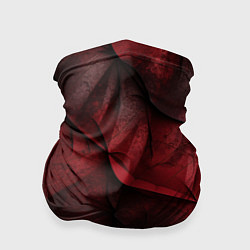 Бандана-труба Black red texture, цвет: 3D-принт