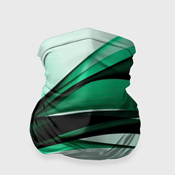 Бандана-труба White green black, цвет: 3D-принт