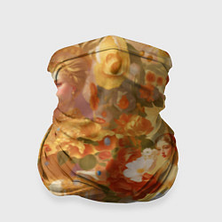 Бандана-труба Девушки в золоте, цвет: 3D-принт