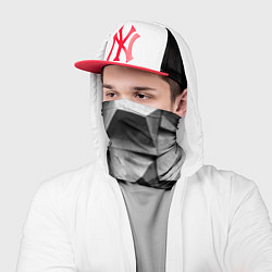 Бандана-труба Каменная оптическая иллюзия, цвет: 3D-принт — фото 2