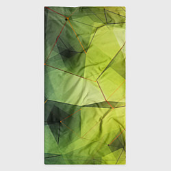 Бандана-труба Зеленая текстура объемная, цвет: 3D-принт — фото 2