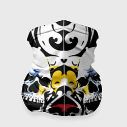 Бандана-труба Паттерн из черепов - поп-арт, цвет: 3D-принт