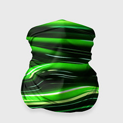 Бандана-труба Зеленые объемные элементы, цвет: 3D-принт