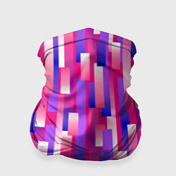 Бандана-труба Градиентные прямоугольники, цвет: 3D-принт