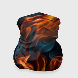 Бандана-труба Пламя огня, цвет: 3D-принт