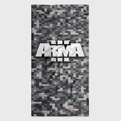Бандана-труба Арма 3 - хаки, цвет: 3D-принт — фото 2