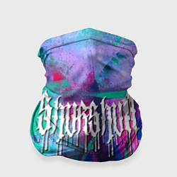 Бандана-труба Shurshun - tie-dye, цвет: 3D-принт