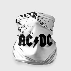 Бандана-труба ACDC rock collection краски черепа, цвет: 3D-принт