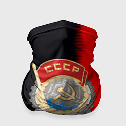 Бандана-труба СССР страна наша, цвет: 3D-принт