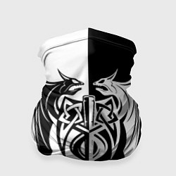 Бандана-труба Демоны - кельтика, цвет: 3D-принт