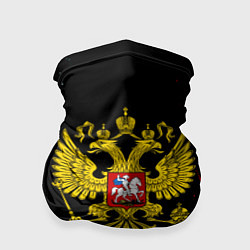 Бандана-труба Россия герб краски, цвет: 3D-принт