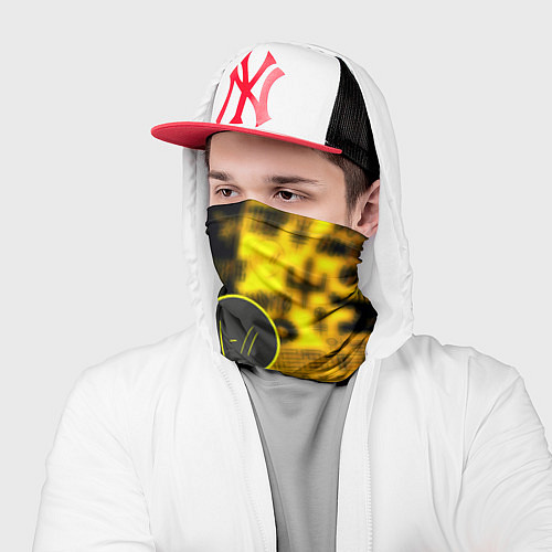 Бандана Twenty one pilots yellow music / 3D-принт – фото 2