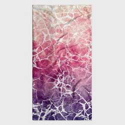 Бандана-труба Абстракция - паутинка на сине-красном фоне, цвет: 3D-принт — фото 2