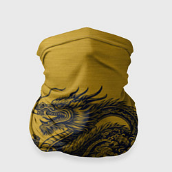 Бандана-труба Дракон на золоте, цвет: 3D-принт