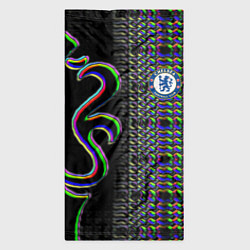 Бандана-труба Chelsea fc glitch, цвет: 3D-принт — фото 2