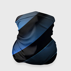 Бандана-труба Синий хаос, цвет: 3D-принт