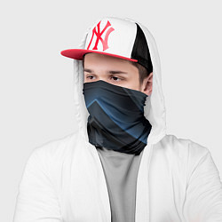 Бандана-труба Синий мир абстракции, цвет: 3D-принт — фото 2